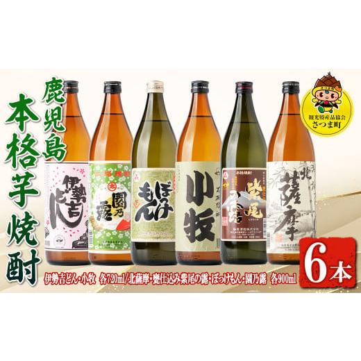 ふるさと納税 鹿児島県 さつま町 s434 ＜数量限定＞鹿児島の本格芋焼酎6本飲み比べセット！(伊勢...