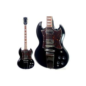 ふるさと納税 楽器 ギター・ベースギター 兵庫県 尼崎市 エレキギター Sago Toddy SG　Black 戸高賢史氏同仕様 1323756