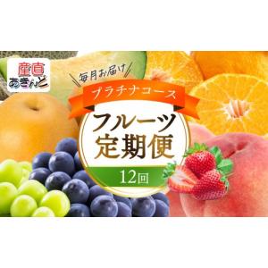 ふるさと納税 果物の詰合せ 香川県 坂出市 《特選プラチナコース》産直あきんど厳選フルーツ 魅惑の12回便
