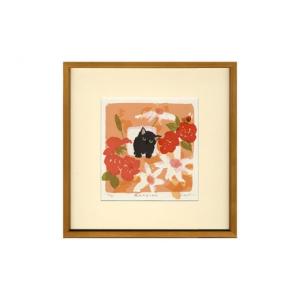 日本画１０号・画家『杉浦盈二』　画風は優しく繊細な色彩 日本画「賀詞」F10 源由紀子 | nuancebeans