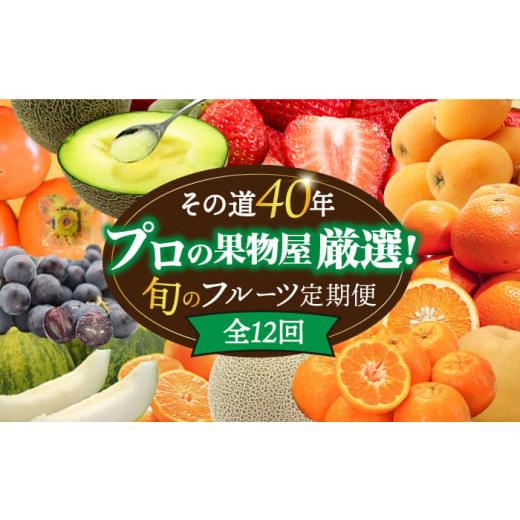 ふるさと納税 長崎県 南島原市 【12回定期便】フルーツ定期便 果物屋が選ぶ旬のフルーツ いちご メ...