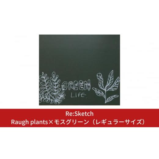 ふるさと納税 新潟県 三条市 壁に貼るインテリア黒板 Re:Sketch Raugh plants×...