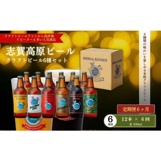 ふるさと納税 ビール 地ビール 長野県 山ノ内町 定期便 6ヶ月 志賀高原ビール12本セット WEB...