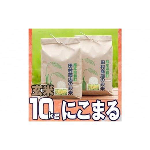 ふるさと納税 熊本県 錦町 米 10kg 令和5年 にこまる 5kg×2 玄米 こめ