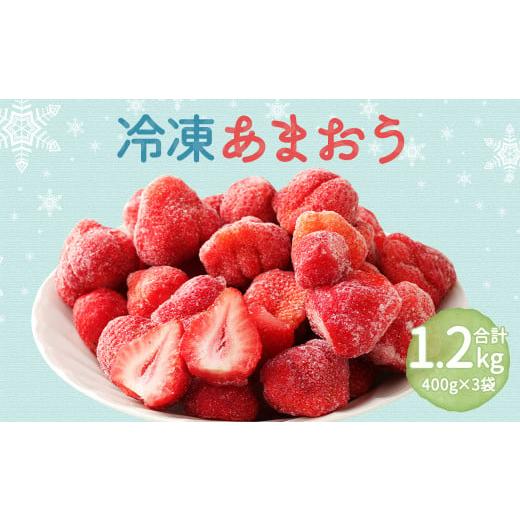 ふるさと納税 福岡県 柳川市 冷凍あまおう 1.2kg (400g×3) いちご フルーツ 果物