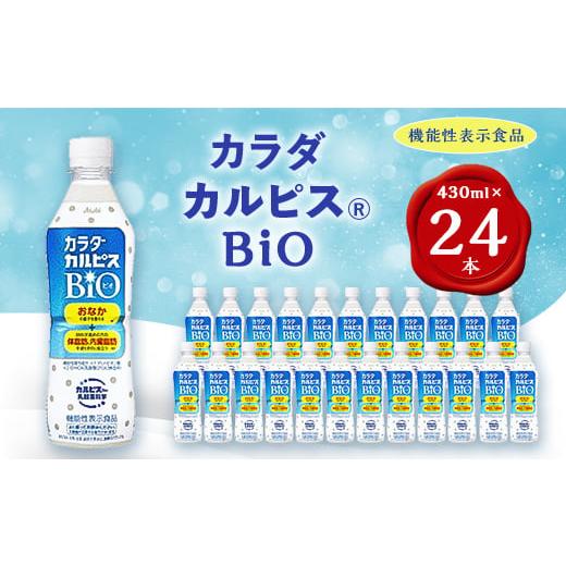 ふるさと納税 群馬県 館林市 「カラダカルピス(R)BIO」PET430ml　24本【1345120...