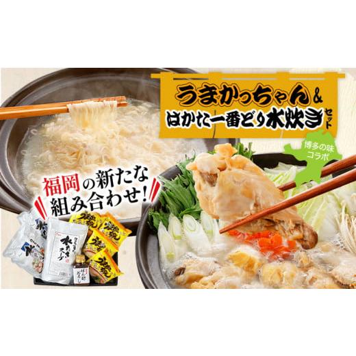 ふるさと納税 福岡県 古賀市 うまかっちゃん&amp;はかた一番どり 水炊きセット ラーメン お取り寄せグル...