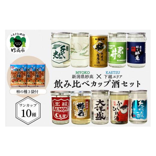 ふるさと納税 新潟県 妙高市 新潟県妙高飲み比べカップ酒セット(下越エリア)