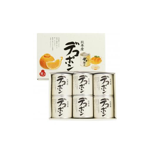 ふるさと納税 熊本県 芦北町 B182-08 デコポン缶詰（6缶入）