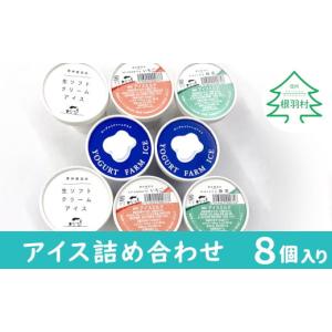 ふるさと納税 長野県 根羽村 南信州根羽村 アイス詰め合わせ お試し8個セット (4種類×2個) 5000円