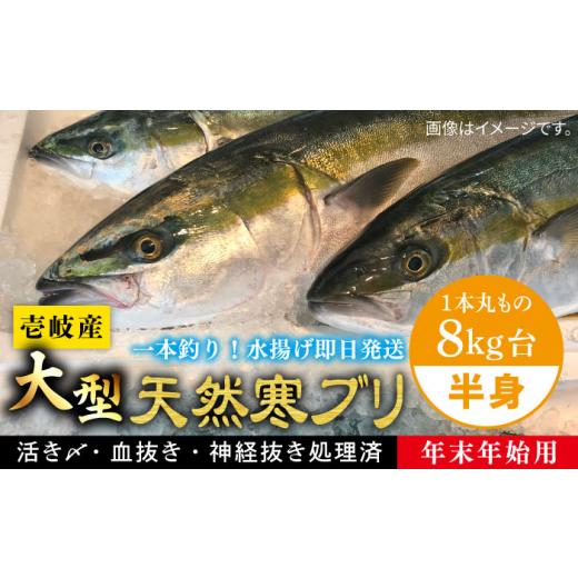 ふるさと納税 長崎県 壱岐市 【11／1〜1／15お届け 年末年始用】壱岐島産天然寒ブリ（一本丸もの...