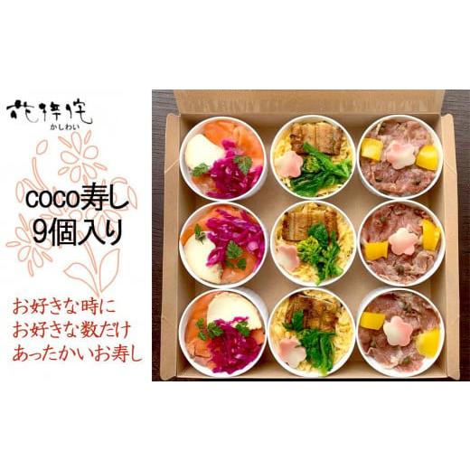 ふるさと納税 京都府 京都市 【花梓侘】coco寿し（9個入り）