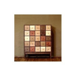 ふるさと納税 家具 タンス・チェスト 福岡県 大川市 イロイロチェスト　ウォールナット　73×35×90　WAプラス　大川市