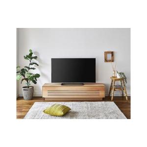 ふるさと納税 家具 収納家具 福岡県 大川市 開梱設置 テレビ台 ルーチェ 無垢 ヒノキ 幅154-204cm TV テレビボード TV台 TVボード ローボード 家具