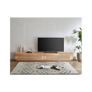 ふるさと納税 家具 収納家具 福岡県 大川市 開梱設置 テレビ台 ルーチェ 無垢 ヒノキ 幅214-244cm TV テレビボード TV台 TVボード ローボード 家具