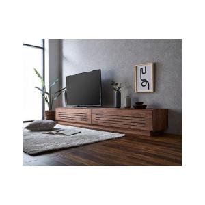 ふるさと納税 家具 収納家具 福岡県 大川市 開梱設置 テレビ台 ルーチェ 無垢 ウォールナット 幅254-304cm TV テレビボード TV台 TVボード ローボード 家具