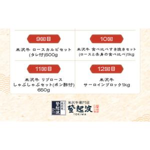 ふるさと納税 牛肉 ロース 山形県 米沢市 明...の詳細画像3