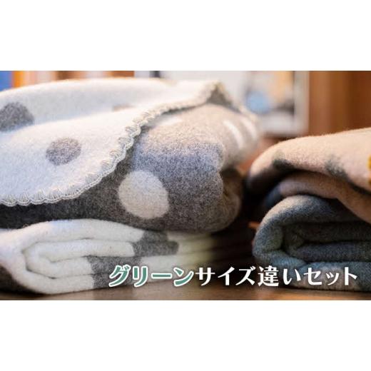 ふるさと納税 小物 埼玉県 飯能市 マルナカ ヴィルッティ Medium＆Large2枚組 グリーン...