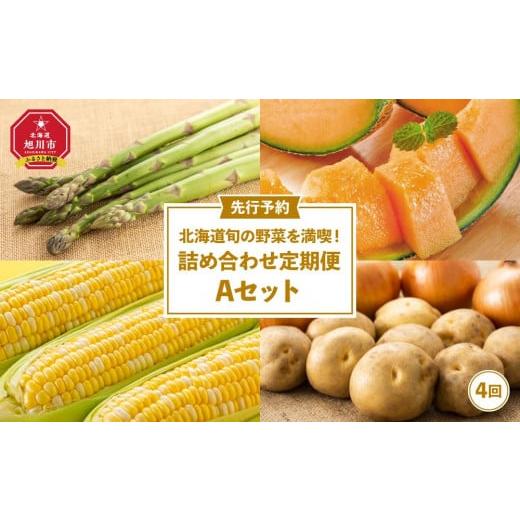 ふるさと納税 北海道 旭川市 北海道旬の野菜を満喫！詰め合わせ定期便Aセット(4回)_02067