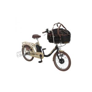 ふるさと納税 自転車 電動アシスト自転車 埼玉県 吉川市 570-001　ペットポーターアシスト（丸石サイクル）ラテベージュ×ブラック ラテベージュ×ブラック
