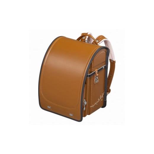 ふるさと納税 カバン 富山県 富山市  キャメル×チョコ フィットちゃんランドセル　プティガール安ピ...