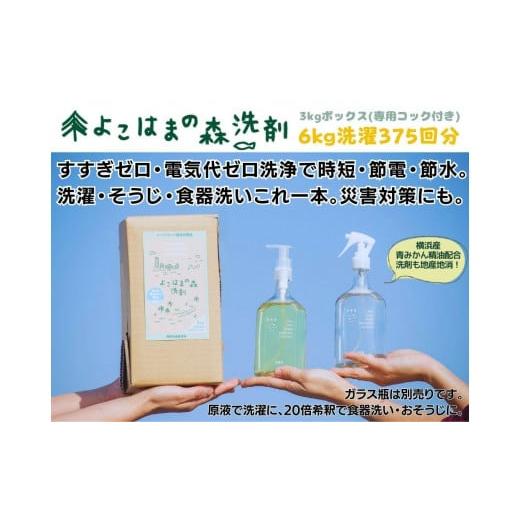 ふるさと納税 神奈川県 横浜市 よこはまの森洗剤　3kgボックス