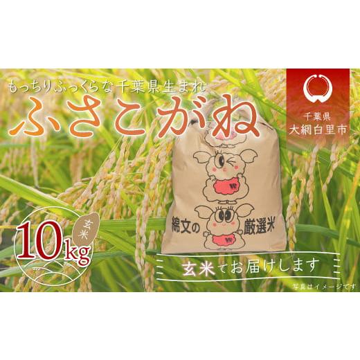 ふるさと納税 千葉県 大網白里市 令和5年産 千葉県産「ふさこがね」玄米10kg（10kg×1袋） ...