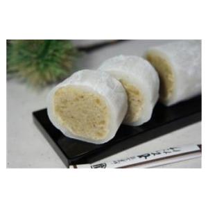 ふるさと納税 和菓子 生菓子 愛知県 犬山市 14-33_もちたけの栗羽二重２本入 | 和菓子 栗き...