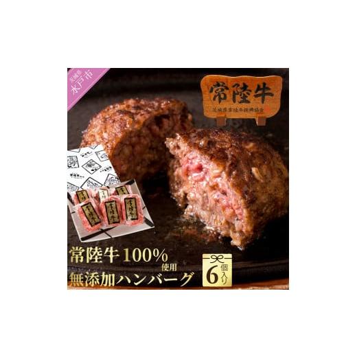 ふるさと納税 茨城県 水戸市 DU-78　父の日 お中元 ハンバーグ 肉 100g 6個 セット ギ...