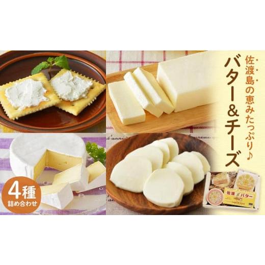 ふるさと納税 新潟県 佐渡市 佐渡乳業　チーズ＆バターセット
