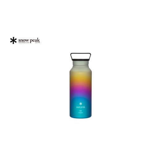 ふるさと納税 アウトドアグッズ 新潟県 三条市 スノーピーク オーロラボトル800 レインボー TW...