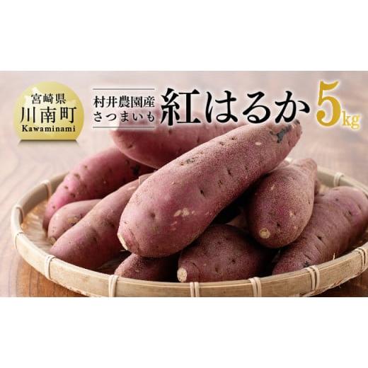 ふるさと納税 野菜類 サツマイモ 宮崎県 川南町 宮崎県産さつまいも　紅はるか5kg 宮崎県産 九州...