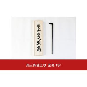 ふるさと納税 雑貨・日用品 新潟県 三条市 燕三条極上杖 至高T字 2200S02