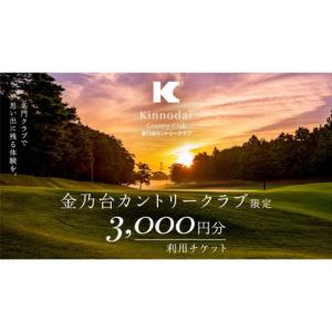 ふるさと納税 茨城県 牛久市 【 3,000円 分】 金乃台カントリークラブ 限定 利用チケット 1,000円 × 3枚 ゴルフ クラブ ゴルフ場 プレー券 利用券 体験 チケ…｜ふるさとチョイス