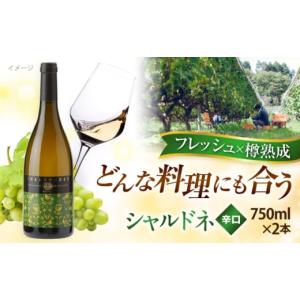 ふるさと納税 ワイン 白ワイン 島根県 雲南市 ワイン 奥出雲葡萄園 シャルドネ（白ワイン）　2本セット? ?国産 ワイン セット 白ワイン シャルドネ 2本 2本セ…