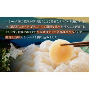 ふるさと納税 魚貝類 ホタテ 北海道 雄武町 ...の詳細画像3
