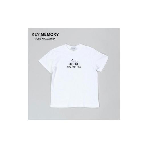 ふるさと納税 神奈川県 鎌倉市 《0》【KEYMEMORY 鎌倉】ルート134イラストTシャツ WH...