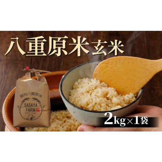 ふるさと納税 長野県 東御市 八重原米2kg（2kg×1袋）玄米