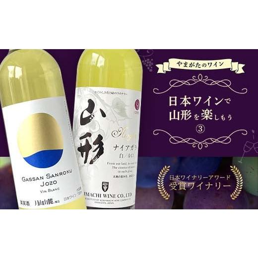 ふるさと納税 山形県 - やまがたのワイン 『日本ワインで山形を楽しもう≪3≫』 F2Y-3504