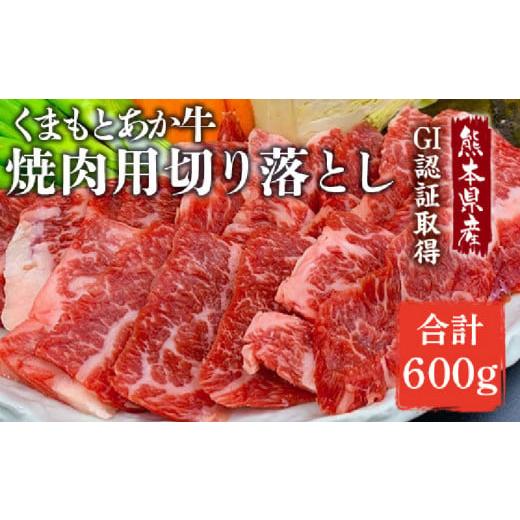 ふるさと納税 熊本県 宇土市 110b-14　GI認証　くまもとあか牛　焼き肉用切り落とし　合計60...