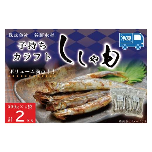 ふるさと納税 魚貝類 ししゃも 茨城県 大洗町 子持カラフトししゃも 2kg （ 500g × 4袋...