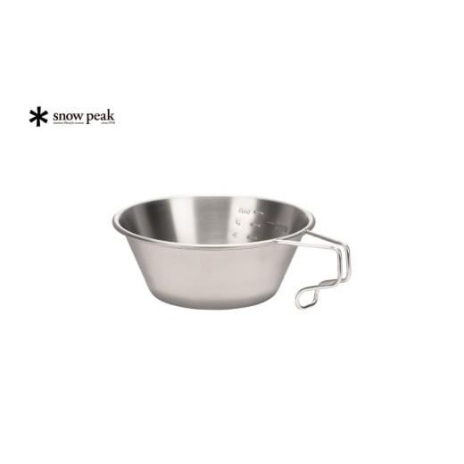 ふるさと納税 アウトドアグッズ 新潟県 三条市 スノーピーク チタンシェラカップ E-104 (Sn...