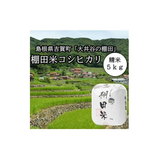 ふるさと納税 島根県 吉賀町 令和5年産　棚田米コシヒカリ精米5kg【1259299】