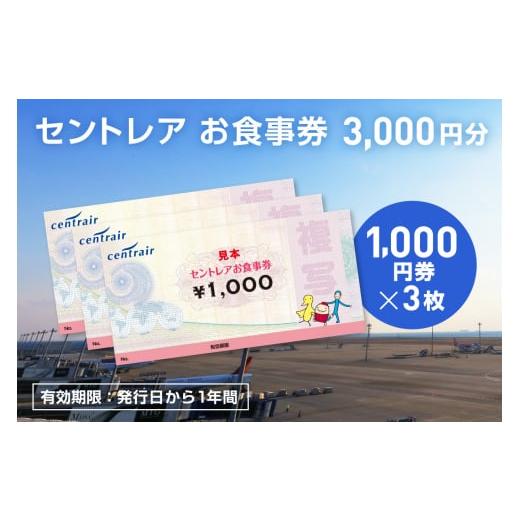 ふるさと納税 お食事券 愛知県 常滑市 セントレアお食事券3,000円相当