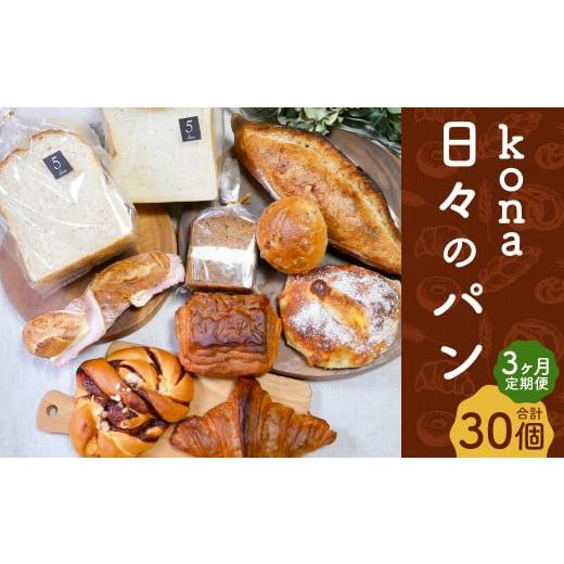 ふるさと納税 長崎県 時津町 【3ヶ月定期便】konaの日々のパン 10個セット 10種 詰め合わせ...