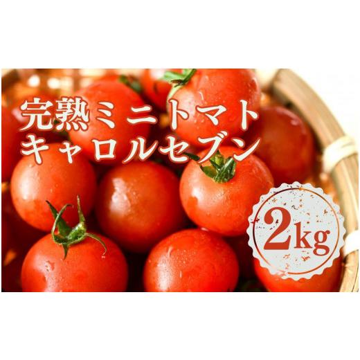 ふるさと納税 和歌山県 印南町 完熟 ミニトマト 2kg  果物のような甘さと美味しさキャロルセブン...