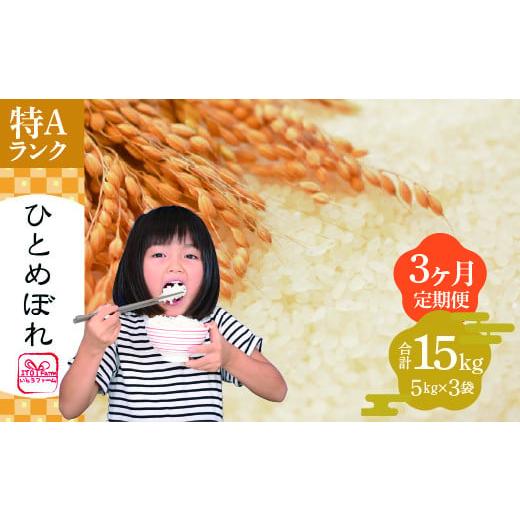 ふるさと納税 宮城県 涌谷町 【3ヶ月定期便】いとうファームの令和5年産「ひとめぼれ」5kg