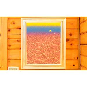 ふるさと納税 雑貨・日用品 絵画 茨城県 下妻市 87-46 現代日本絵画 オペラ色の時空 （ 金 ） アート 美術 インテリア 作品 絵画 日本絵画 装飾 プレゼント 芸…