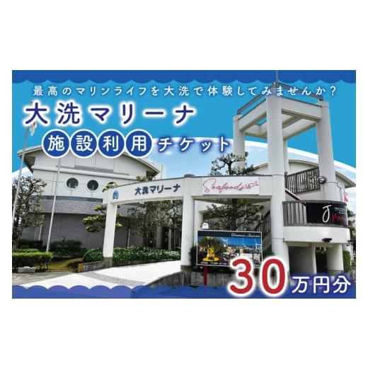 ふるさと納税 茨城県 大洗町 大洗マリーナ 利用券（30万円分） 施設利用 チケット 利用券 係留料...