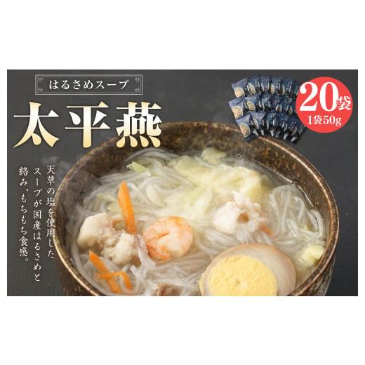 ふるさと納税 熊本県 熊本市 はるさめスープ 太平燕 20袋